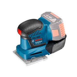 Lijadora orbital inalámbrica Bosch GSS 18V-10, 18V SB