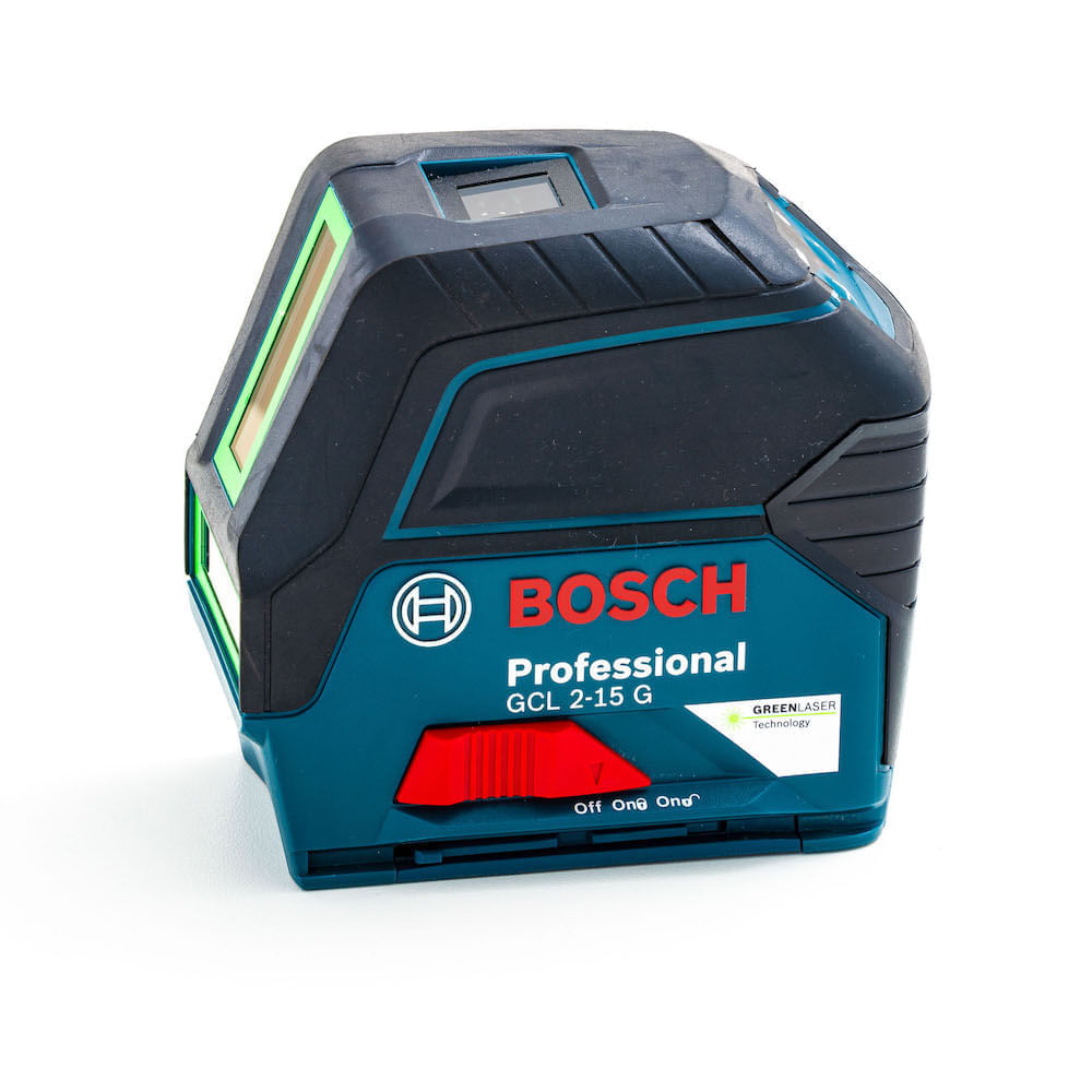 Nivel Láser Profesional Bosch GCL2-15G 15 mts Líneas Cruzadas