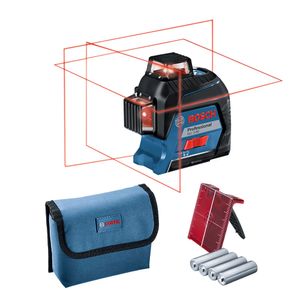 Nivel láser de líneas 80 metros 360º Bosch GLL 3-80 en Maletín de Plástico