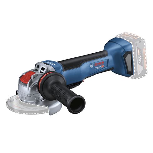 Amoladora angular inalámbrica 5" Bosch GWX 18V-10 P 18V SB