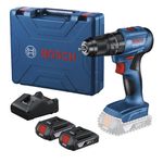 Taladro Percutor Bosch 18V GSB 185-Li + 2B 