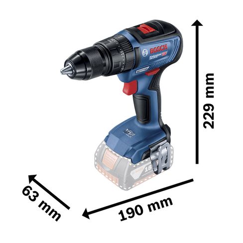 Combo Taladro Percutor GSB 18V-50 + Llave Impacto Bosch GDX 18V-200 ...