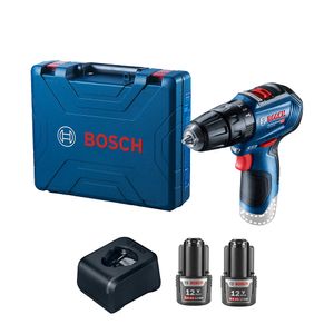 Combo Taladro atornillador Bosch GSR 185-LI 18V BRUSHLESS y Set Puntas y  Brocas en Titanio Bosch X-Line 100 unidades