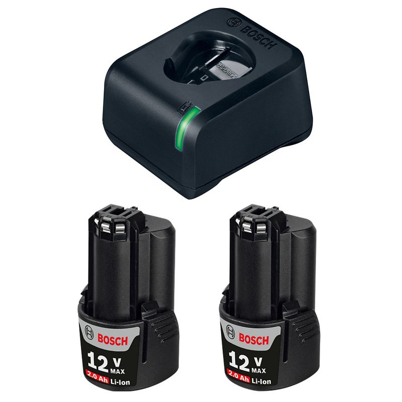 Cargador de bater a GAL12V 20 y 2 Bater as Bosch 12V 2 0Ah