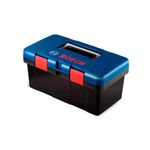 Caja para Herramientas Bosch ToolBox Profesional, - Con trabas plásticas.  - Medidas: 42.7 x 23.2 x 19.5 cm. - Amplio espacio: capacidad interna de  hasta 20kg - Resistencia: Soporta hasta 200Kg encima. 