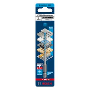 Broca Bosch EXPERT HEX-9 Multiconstruction