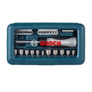 Kit de puntas y Dados para atornillar Bosch con 46 und