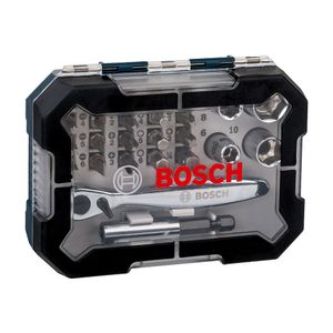 Kit de puntas y Dados para atornillar Bosch con 26 und