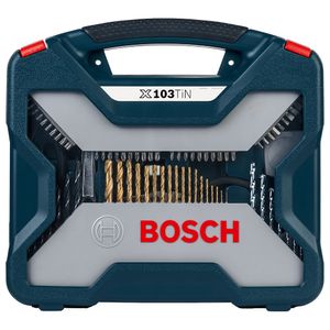 Set Puntas y Brocas en Titanio Bosch X-Line 103 unidades