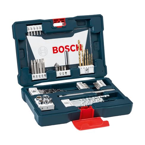 Set Puntas y Brocas em Titanio Bosch V-Line 48 unidades