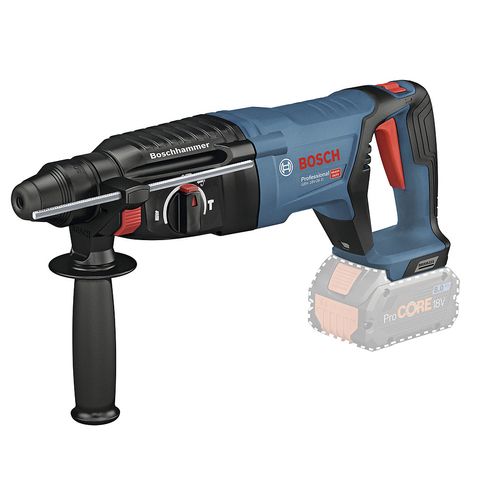Martillo Perforador a Batería Bosch GBH 18V-26 D, 18V com SDS plus SB