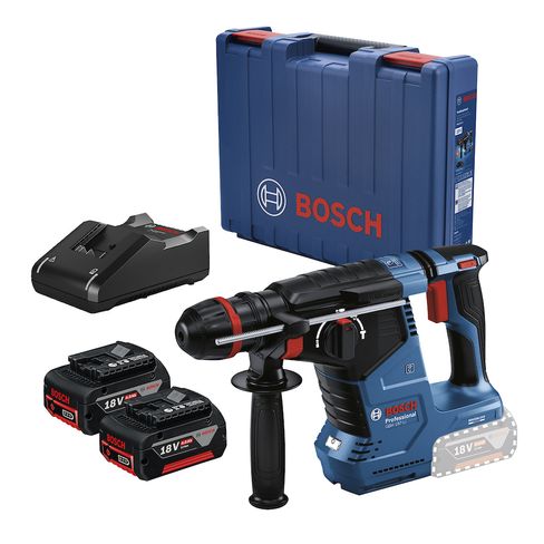 Rotomartillo Bosch GBH 187-LI 18V 2 baterías y maletín