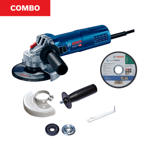 Combo Esmeril angular de 5" Bosch GWS 9-125 900W + 50 Discos para metal